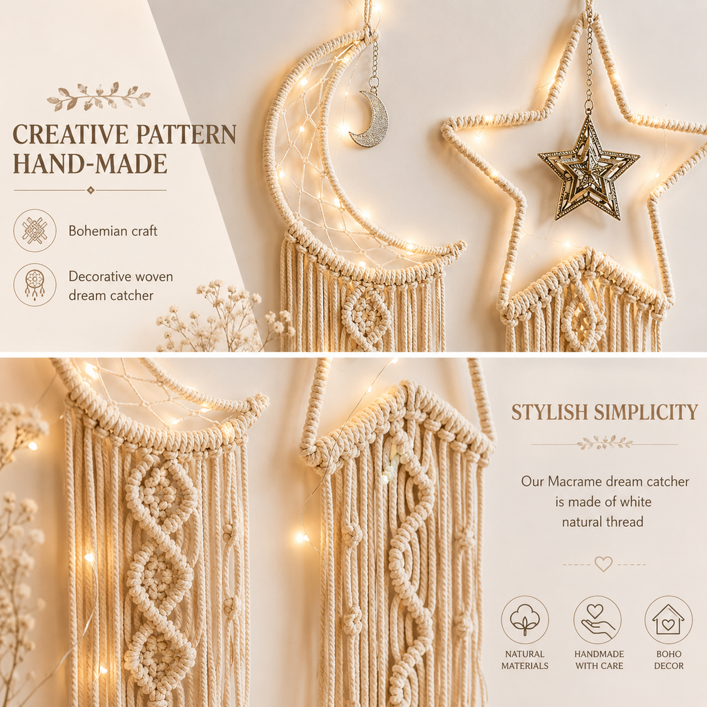 Boho Floral Hoop Wall Decor – Handmade Jute Wall Hanging | Guest Tutorial