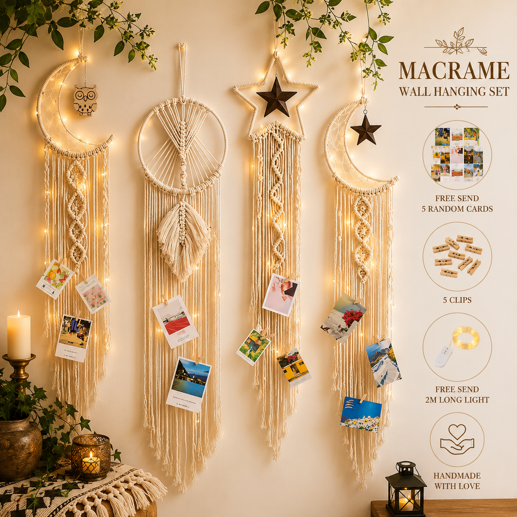 Boho Floral Hoop Wall Decor – Handmade Jute Wall Hanging | Guest Tutorial