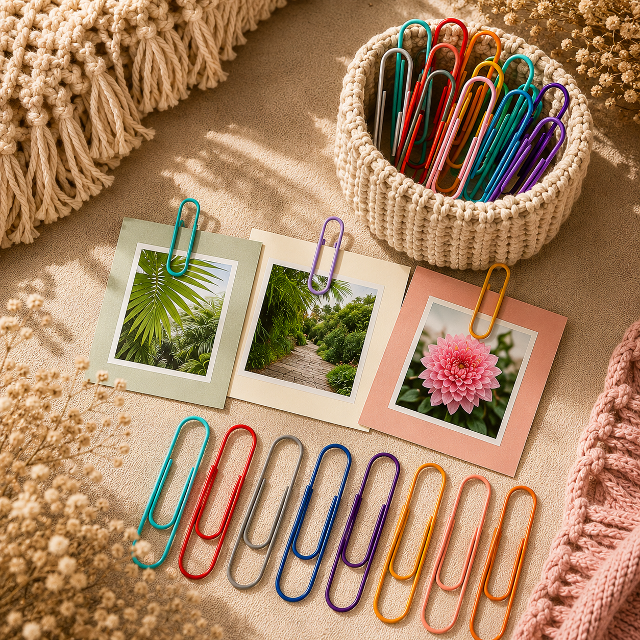 10Pcs Giant Paper Clips – 100mm (3.94 in)