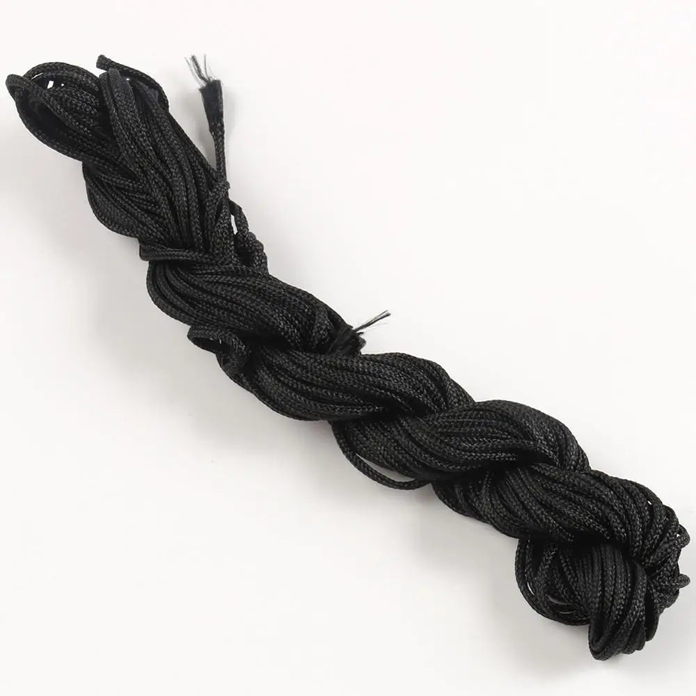 Nylon Macrame Cord – 1/1.5mm, 22m (72 ft) | 15 Colors