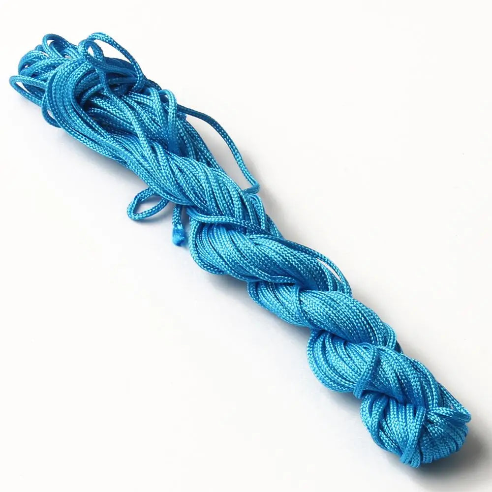 Nylon Macrame Cord – 1/1.5mm, 22m (72 ft) | 15 Colors