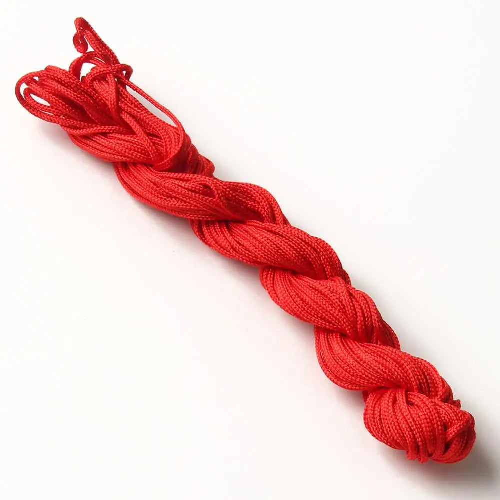 Nylon Macrame Cord – 1/1.5mm, 22m (72 ft) | 15 Colors