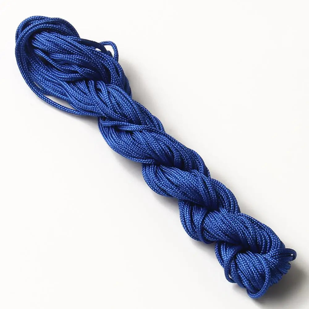 Nylon Macrame Cord – 1/1.5mm, 22m (72 ft) | 15 Colors