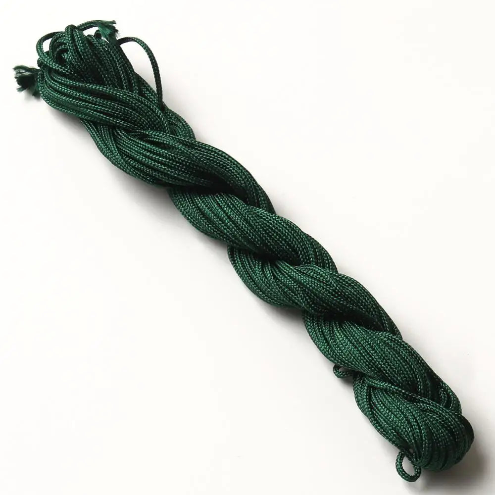 Nylon Macrame Cord – 1/1.5mm, 22m (72 ft) | 15 Colors