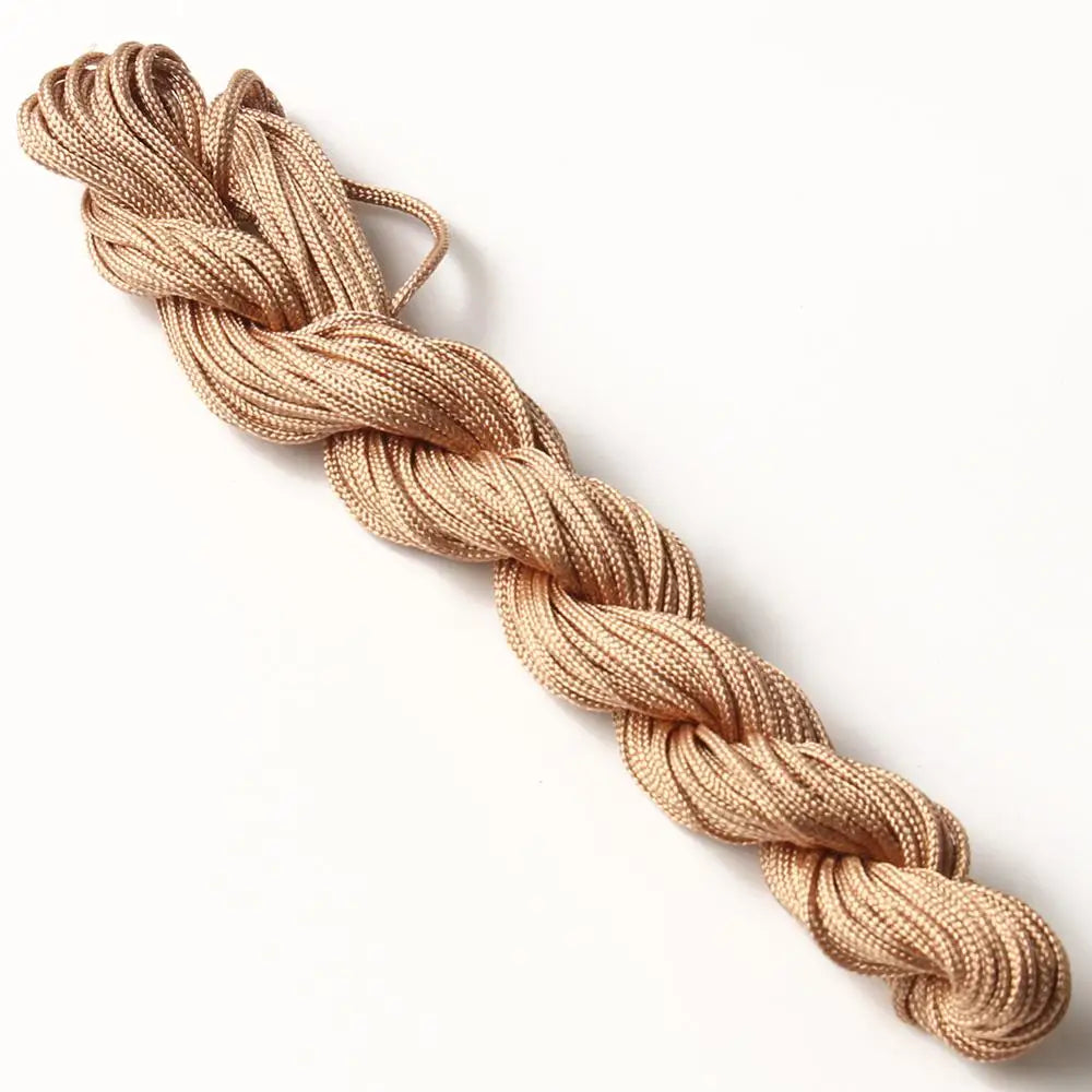 Nylon Macrame Cord – 1/1.5mm, 22m (72 ft) | 15 Colors