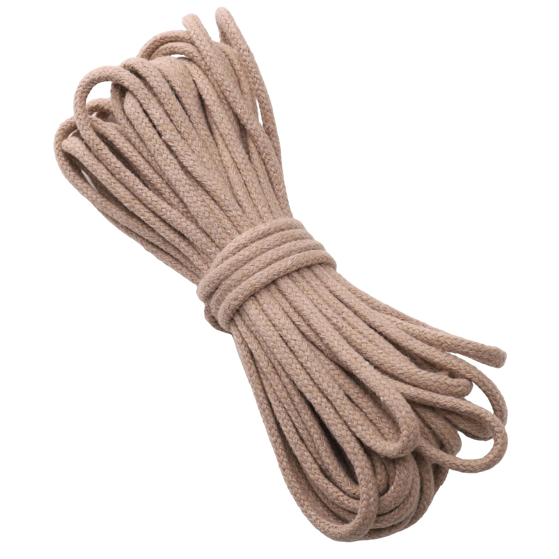 4 mm (0.16 in) Braided Cotton Cord, 10 m (32.8 ft) per Pack, Multiple Colors | Guest Tutorial