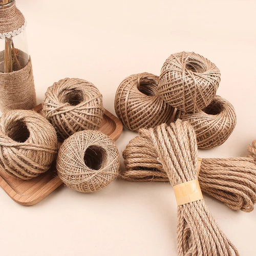 Natural Jute Rope for Crafts & Home Decor