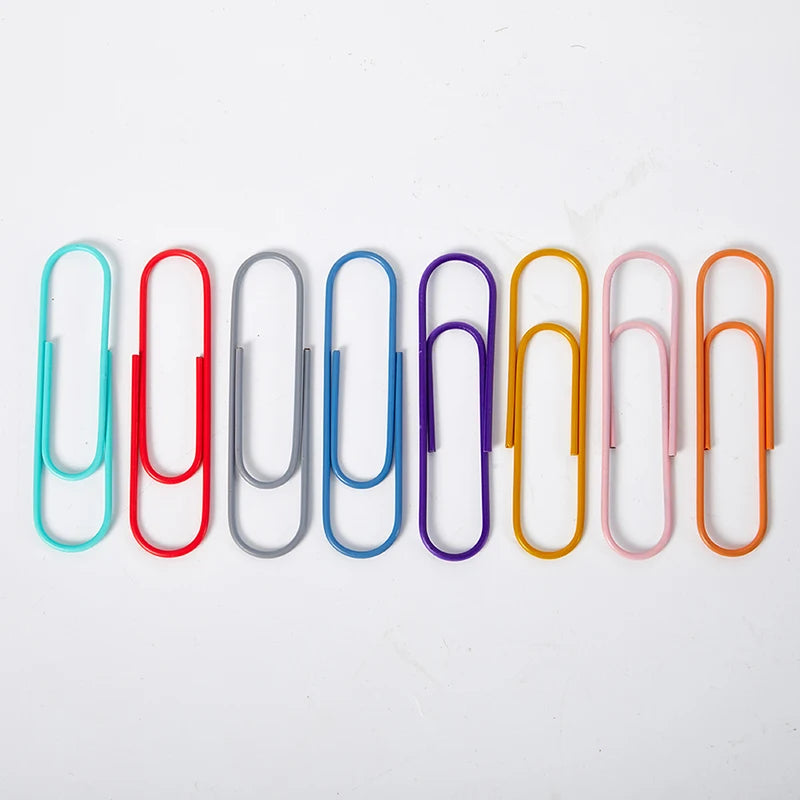 10Pcs Giant Paper Clips – 100mm (3.94 in)